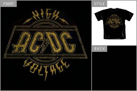 AC/DC (High Voltage Vintage) T-shirt cid_7308TSBP