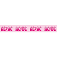 AC/DC Logo (Pink) Shoelaces