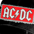 AC/DC Unstructured Baseball Cap