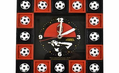  AC Milan Square Wall Clock