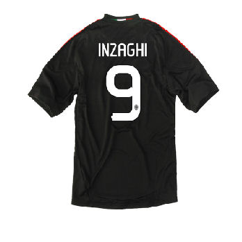 AC Milan Adidas 2010-11 AC Milan 3rd Shirt (Inzaghi 9)