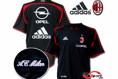 AC Milan Adidas AC Milan training shirt - black 04/05