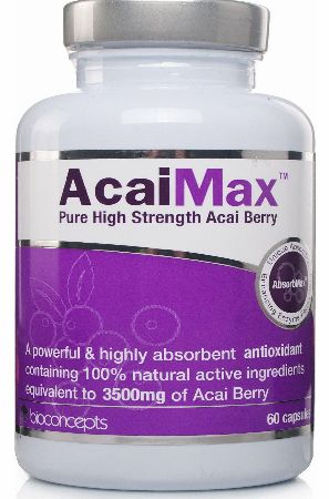 AcaiMax Pure High Strength Acai Berry