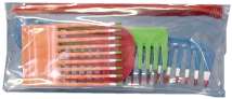 Accessories Comb Pack with 4 large bright colured combs