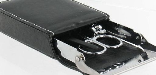 Accessories4men Mens Manicure Set (MMS3) - 5 Piece Quality Manicure Set For Men