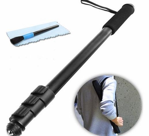 Professional Camera Monopod with High Quality Comfort Grip , Adjustable Height up to 170cm amp; Ultra Slim Carrying Bag- Works with Panasonic , Olympus , Sony , Pentax amp; More Digital Cameras