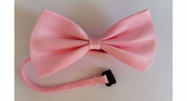 Accessorybee Adjustable Baby Pink Dog Pet Bow Tie Collar Accessory Necktie Fancy Dress - Pet Supplies By Accessorybee