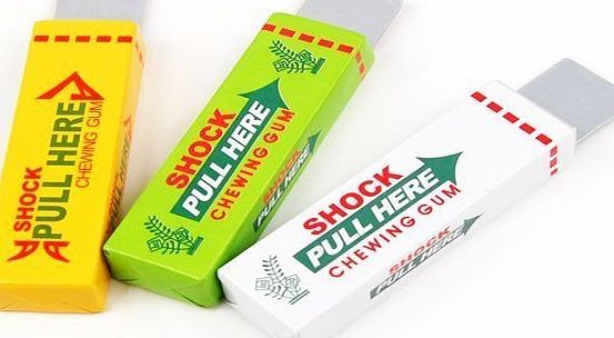 Accessotech Electric Shock Joke Chewing Gum Shocking Toy Gift Gadget Prank Trick Gag Funny