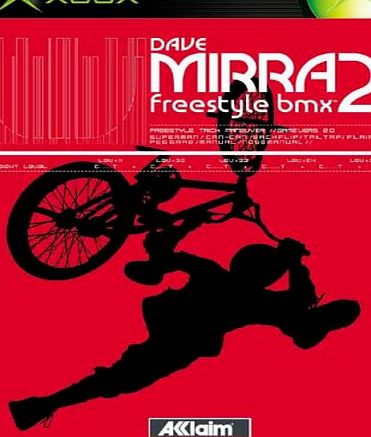 Acclaim Dave Mirra Freestyle BMX 2 xbox