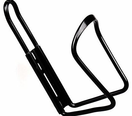 TM) Bicycle Aluminum Alloy Handlebar Water Bottle Rack Holder Bracket Cage Black
