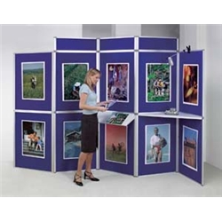 Acco Nobo ProPanel 10 Panels Side One Blue