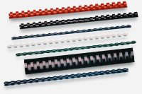 ACCO-REXEL 8mm Black Combs (100) Up To 50 Sheets