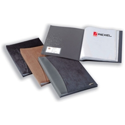 Acco Rexel Display Book Soft Touch with Suede