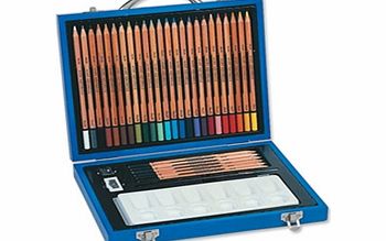 Acco Watercolour Wooden Box Ref 0700471