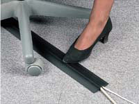 ACCODATA 59100R single channel cable curb, 1.5m