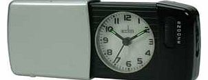 Acctim 13693 Smartlite Traveller Alarm Clock, Black