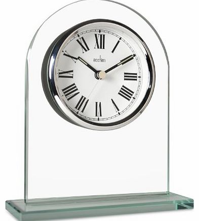 36537 Adelaide Mantel Clock Glass