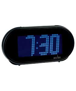 acctim Autoset LED Dot Matrix Alarm Clock