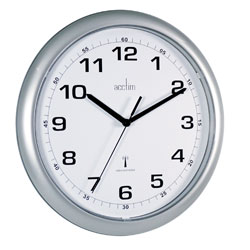 Acctim Cadiz Silver Clock
