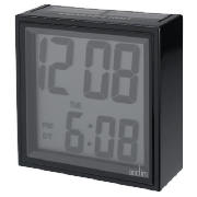 Cube Dual Power Solar Alarm Silver