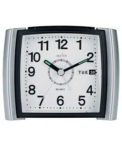 acctim Day and Date Alarm Clock