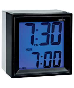 acctim Dual; Solar and Battery Powered Alarm Clock