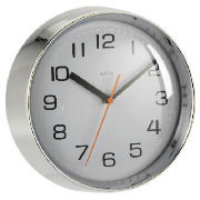 Harrow Silver Retro Clock