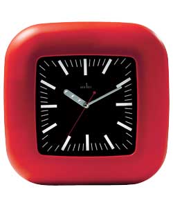 Janssen Red Wall Clock