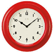 Acctim Kitchen red wall clock