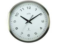 Acctim President 11 brushed steel radio