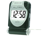 Acctim Smartlite LCD travel alarm clock with