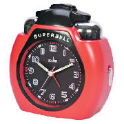 Acctim Superbell Red Colour Alarm Clock