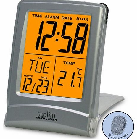 Touchscreen Travel Alarm Clock