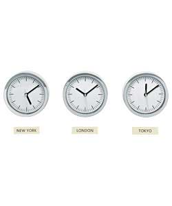 Trio World Time Clocks