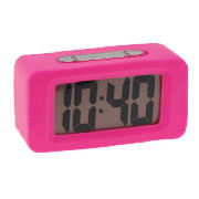 Vivo Square Clock, Pink