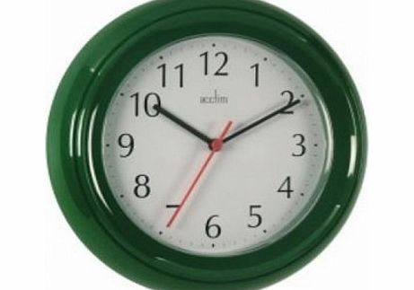 Acctim Wycombe Wall Clock (Green)