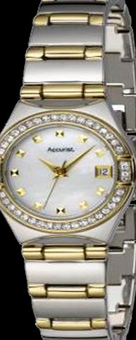 Accurist Bi Colour Ladies Watch LB1661P