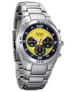 Accurist Gents Sports Chronograph Bracelet Watch