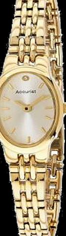 Accurist Gold Plated Ladies Watch LB1336G
