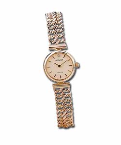 Accurist Ladies 9ct Bracelet Watch