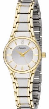 Accurist Ladies Analogue Watch with Two-Tone Stainless Steel Gold Plated Bracelet LB1865S