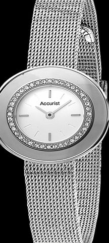 Accurist Ladies Crystal set Watch LB1443