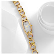 Accurist ladies gold stone set d-link with mop