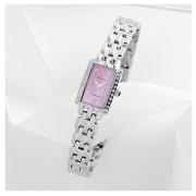 ladies silver panther link DIAMOND set