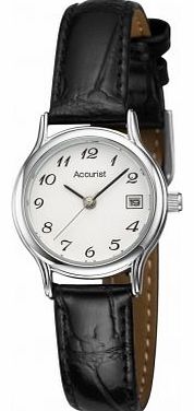 Accurist Ladies Watch LS632 with Leather Strap