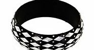 ACE Bangle With Silver Style Diamond Pattern