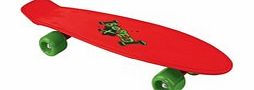 ACE Bored Neon X Skateboard - Red