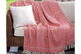 ACE Coral Patchwork Throw