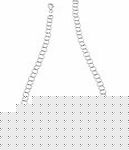 ACE Diamond Cut Link Necklace