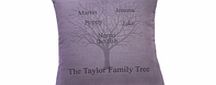 ACE Family Tree Personalised Cushion Cover